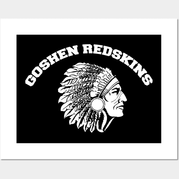 Goshen Redskins Wall Art by Dojaja